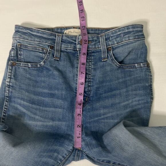 MADEWELL CURVY HIGH-RISE SKINNY JEANS SIZE 27 - Picture 8 of 12